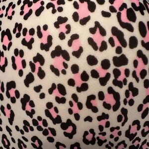 Victoria's Secret Pink, Black and White Leopard Print Bra